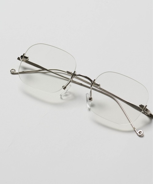 セール】リムレススクエアグラス / Rimless square glass