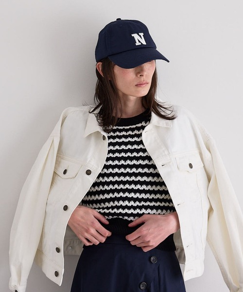 N WITH.（エヌウィズ）の「N.ロゴキャップ（キャップ・レディース・ネイビー/ライトベージュ/ブラック・FREE）」の16枚目の写真