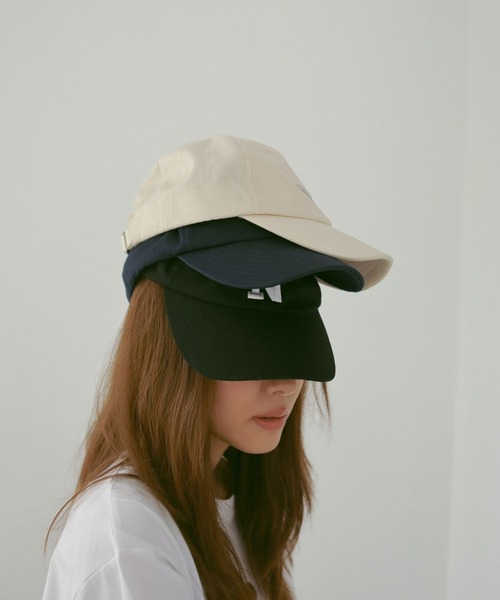 N WITH.（エヌウィズ）の「N.ロゴキャップ（キャップ・レディース・ネイビー/ライトベージュ/ブラック・FREE）」の7枚目の写真