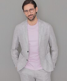 MACKINTOSH LONDON(}bLgbV h)́y2024NtăfzyBREASY JACKETzLENO CLOTH ZbgAbvWPbg(e[[hWPbg)
