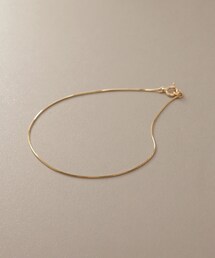 COCOSHNIK | K18コンパクトチェーン ブレスレット(ブレスレット)