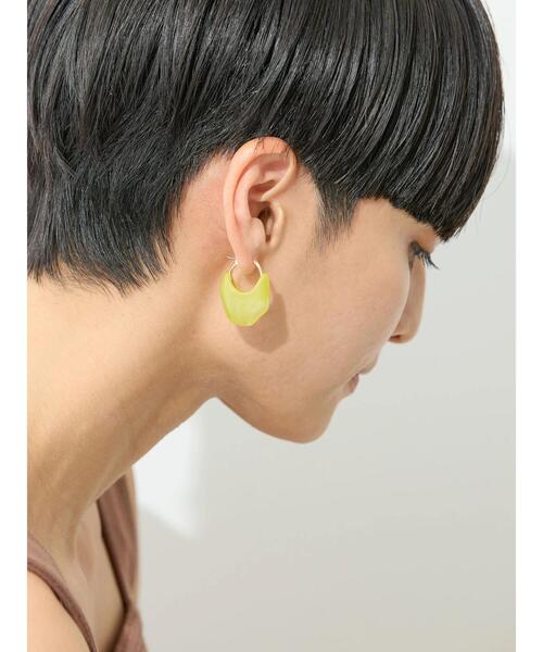 AMERICAN HOLIC（アメリカンホリック）の「カラーレイヤードピアス（ピアス（両耳用）・レディース・ブルー/ホワイト/イエロー・FREE）」の13枚目の写真