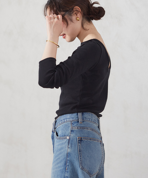 セール】hemp mix long Tシャツ（Tシャツ/カットソー）｜Plage