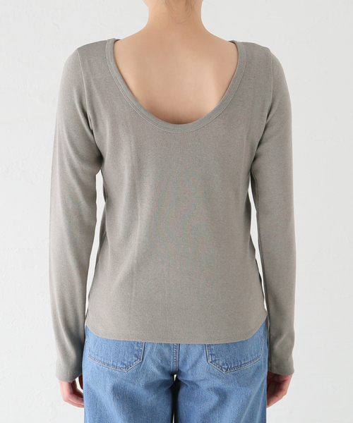 plage(プラージュ)の「hemp mix long Tシャツ(Tシャツ/カットソー・レディース・ブラック/レッド/グレー・FREE)」の18枚目の写真