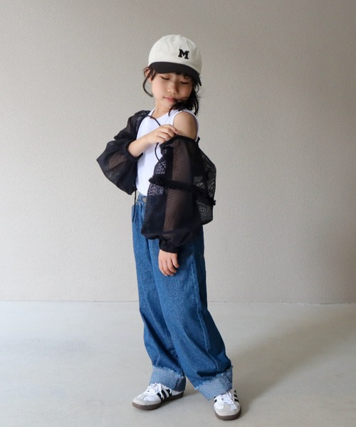 CIAOPANIC TYPY（チャオパニックティピー）の「【KIDS】ひんやりカーブデニム（デニムパンツ・キッズ・ブルー系その他/ネイビー・SMALL/MEDIUM/LARGE/X-LARGE/XX-LARGE）」の8枚目の写真