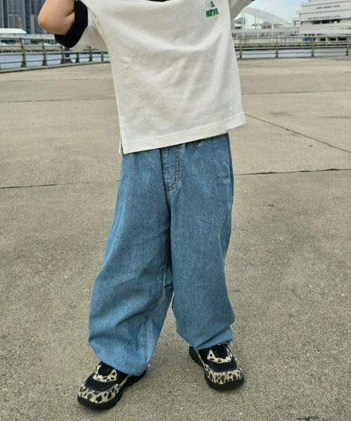 CIAOPANIC TYPY（チャオパニックティピー）の「【KIDS】ひんやりカーブデニム（デニムパンツ・キッズ・ブルー系その他/ネイビー・SMALL/MEDIUM/LARGE/X-LARGE/XX-LARGE）」の22枚目の写真