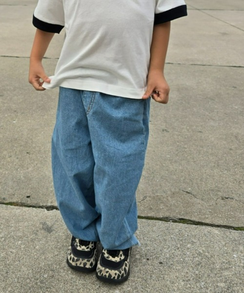 CIAOPANIC TYPY（チャオパニックティピー）の「【KIDS】ひんやりカーブデニム（デニムパンツ・キッズ・ブルー系その他/ネイビー・SMALL/MEDIUM/LARGE/X-LARGE/XX-LARGE）」の20枚目の写真