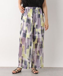 ペイント柄シアーパンツ 117330