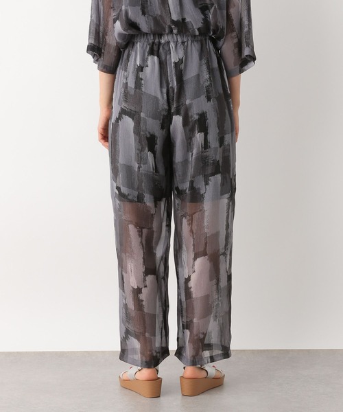 LEPSIM(レプシィム)の「ペイント柄シアーパンツ 117330(その他パンツ・レディース・ブルー/ブラック/パープル・FREE)」の14枚目の写真