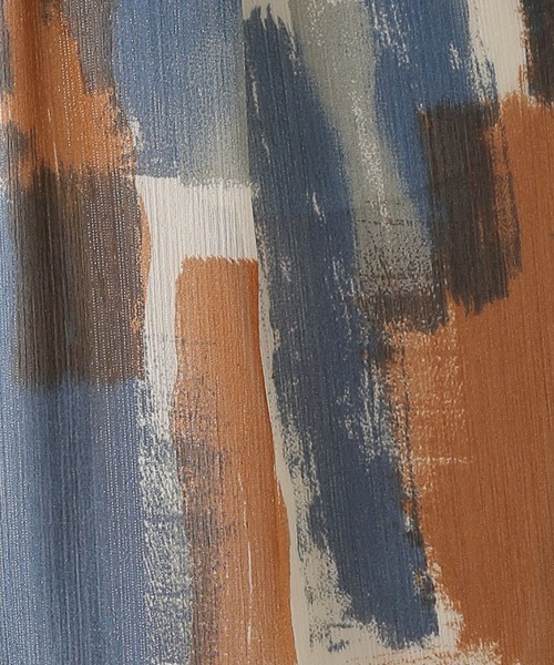 LEPSIM(レプシィム)の「ペイント柄シアーパンツ 117330(その他パンツ・レディース・ブルー/ブラック/パープル・FREE)」の10枚目の写真