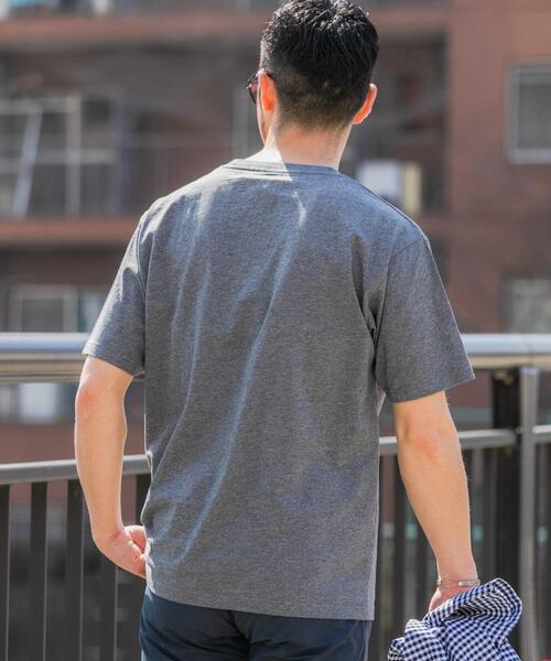 URBAN RESEARCH ROSSO MEN（アーバンリサーチロッソメン）の「『XLサイズあり』『UR TECH』汗ジミ防止クルーネックTシャツ（Tシャツ/カットソー・メンズ・ホワイト/ネイビー/グレー/ブラック・SMALL/MEDIUM/LARGE/X-LARGE）」の18枚目の写真