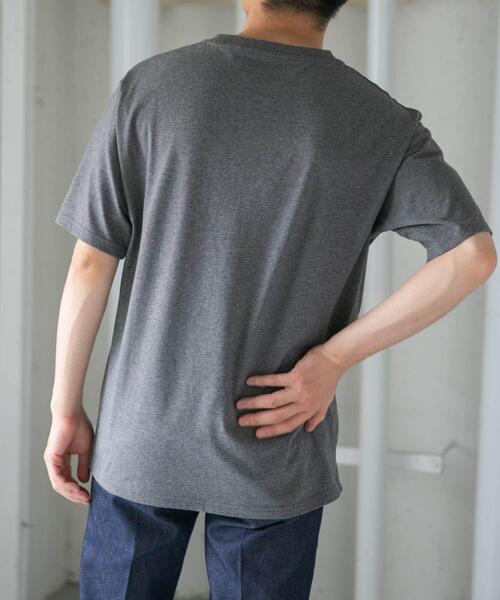 URBAN RESEARCH ROSSO MEN（アーバンリサーチロッソメン）の「『XLサイズあり』『UR TECH』汗ジミ防止クルーネックTシャツ（Tシャツ/カットソー・メンズ・ホワイト/ネイビー/グレー/ブラック・SMALL/MEDIUM/LARGE/X-LARGE）」の11枚目の写真