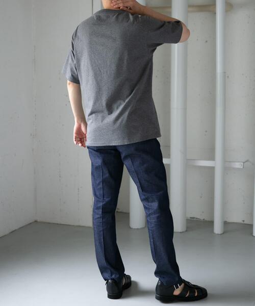 URBAN RESEARCH ROSSO MEN（アーバンリサーチロッソメン）の「『XLサイズあり』『UR TECH』汗ジミ防止クルーネックTシャツ（Tシャツ/カットソー・メンズ・ホワイト/ネイビー/グレー/ブラック・SMALL/MEDIUM/LARGE/X-LARGE）」の8枚目の写真