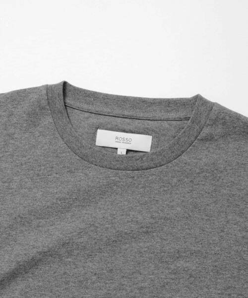 URBAN RESEARCH ROSSO MEN（アーバンリサーチロッソメン）の「『XLサイズあり』『UR TECH』汗ジミ防止クルーネックTシャツ（Tシャツ/カットソー・メンズ・ホワイト/ネイビー/グレー/ブラック・SMALL/MEDIUM/LARGE/X-LARGE）」の5枚目の写真