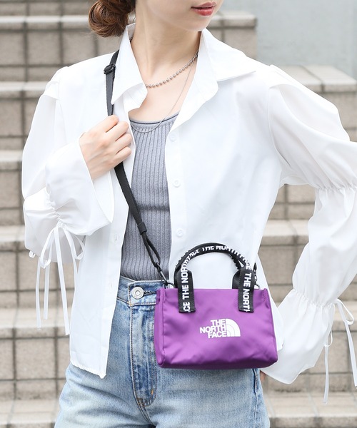 The North Face ショルダーバッグ ホワイト/パープル ザ ノースフェイス ホワイトレーベル THE NORTH FACE WHITE
