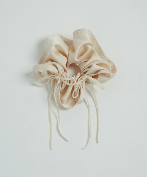 GOLDY（ゴールディ）の「リボン ハング ビッグ シュシュ（シュシュ・レディース・ピンク/アイボリー/ブラック/レッド・FREE）」の10枚目の写真