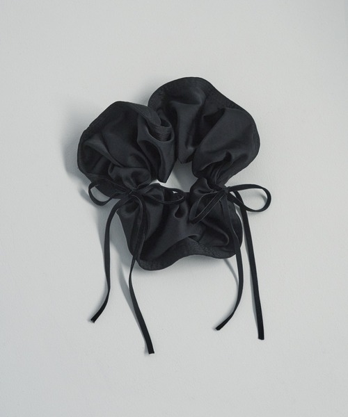 GOLDY（ゴールディ）の「リボン ハング ビッグ シュシュ（シュシュ・レディース・ピンク/アイボリー/ブラック/レッド・FREE）」の11枚目の写真