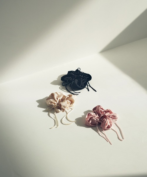 GOLDY（ゴールディ）の「リボン ハング ビッグ シュシュ（シュシュ・レディース・ピンク/アイボリー/ブラック/レッド・FREE）」の18枚目の写真