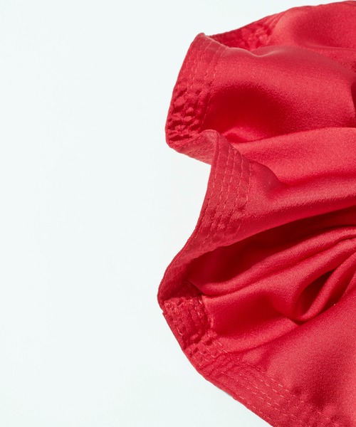 GOLDY（ゴールディ）の「リボン ハング ビッグ シュシュ（シュシュ・レディース・ピンク/アイボリー/ブラック/レッド・FREE）」の7枚目の写真