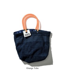 PUEBCO（プエブコ）の「POOL BAG / NAVY BLUE（トートバッグ）」