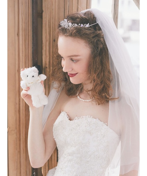 Maison de FLEUR（メゾンドフルール）の「グルームベアチャーム（キーホルダー・レディース・ホワイト・FREE）」の10枚目の写真