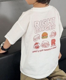Tickle | ‘FAST FOODS’イラストロゴＴシャツ(Tシャツ/カットソー)