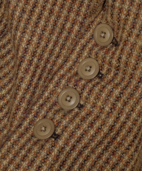 TODAYFUL/トゥデイフル】ウール100チェックジャケット/Wool100