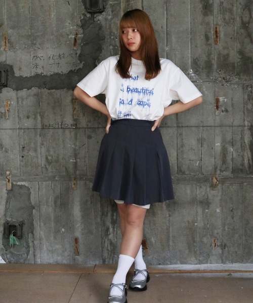 UNIT CHEST(ユニットチェスト)の「【UNIT CHEST】unique unisex T-shirt DRIP INK Tシャツ(Tシャツ/カットソー・メンズ・ホワイト系その他/ホワイト系その他2・L/M/S)」の16枚目の写真
