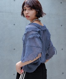PAGEBOY | リボンフリルブラウス(シャツ/ブラウス)