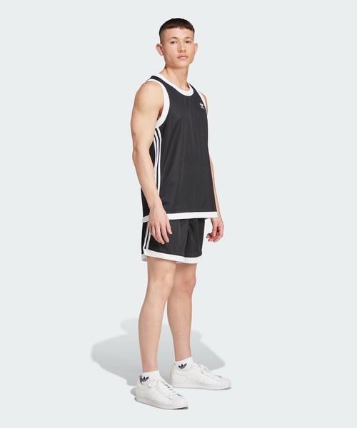 adidas(アディダス)の「モック アイレット ショーツ / ハーフパンツ / アディダスオリジナルス adidas Originals(その他パンツ・メンズ・ブラック/グリーン/グリーン系その他/ゴールド/ブルー・SMALL/MEDIUM/X-LARGE/LARGE/3XL/XX-LARGE/X-SMALL)」の9枚目の写真