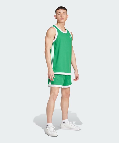 adidas(アディダス)の「モック アイレット ショーツ / ハーフパンツ / アディダスオリジナルス adidas Originals(その他パンツ・メンズ・ブラック/グリーン/グリーン系その他/ゴールド/ブルー・SMALL/MEDIUM/X-LARGE/LARGE/3XL/XX-LARGE/X-SMALL)」の14枚目の写真