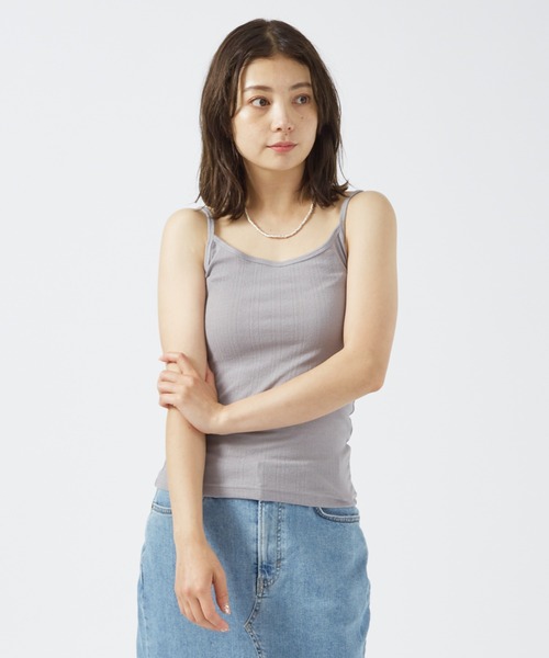 FRUIT OF THE LOOM(フルーツオブザルーム)の「【FRUIT OF THE LOOM】2Pセット / キャミソール / タンクトップ / アイレット / インナー(キャミソール・レディース・イエロー系その他/オレンジ系その他/イエロー系その他2/オレンジ系その他2/グリーン系その他/グリーン系その他2・S/M/L)」の12枚目の写真