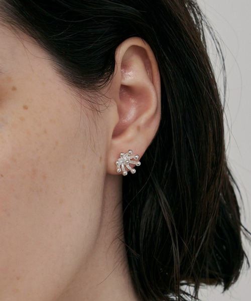 【セール】【金属アレルギー対応】Clematis 2way Pierce/2wayロングピアス（ピアス（両耳用））｜loni（ロニ）