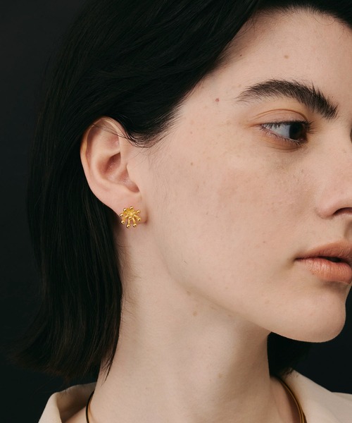 【セール】【金属アレルギー対応】Clematis 2way Pierce/2wayロングピアス（ピアス（両耳用））｜loni（ロニ）