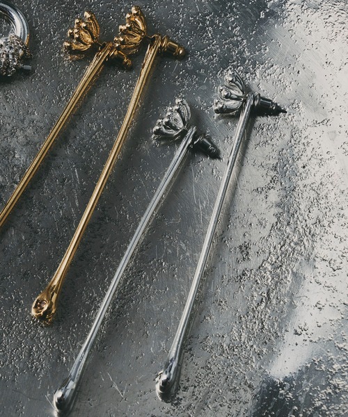 【セール】【金属アレルギー対応】Clematis 2way Pierce/2wayロングピアス（ピアス（両耳用））｜loni（ロニ）