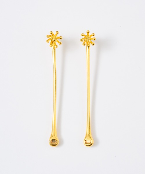 【セール】【金属アレルギー対応】Clematis 2way Pierce/2wayロングピアス（ピアス（両耳用））｜loni（ロニ）