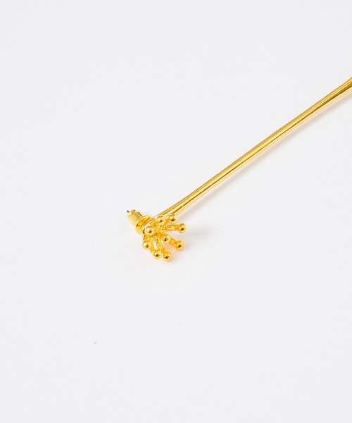 【セール】【金属アレルギー対応】Clematis 2way Pierce/2wayロングピアス（ピアス（両耳用））｜loni（ロニ）