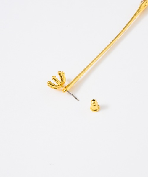 【セール】【金属アレルギー対応】Clematis 2way Pierce/2wayロングピアス（ピアス（両耳用））｜loni（ロニ）