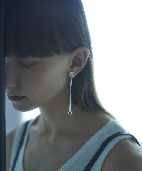 【セール】【金属アレルギー対応】Clematis 2way Pierce/2wayロングピアス（ピアス（両耳用））｜loni（ロニ）