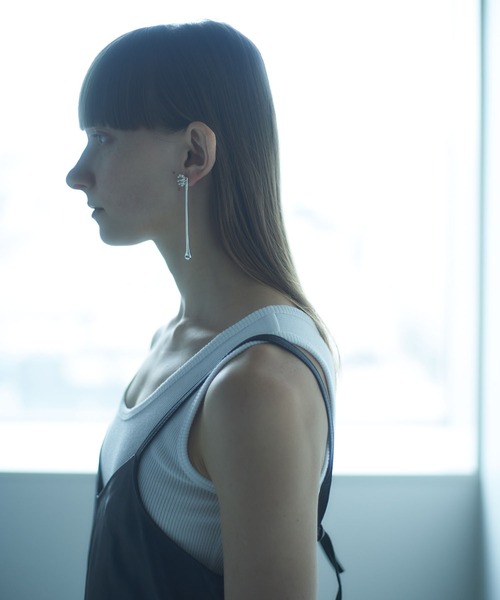 【セール】【金属アレルギー対応】Clematis 2way Pierce/2wayロングピアス（ピアス（両耳用））｜loni（ロニ）