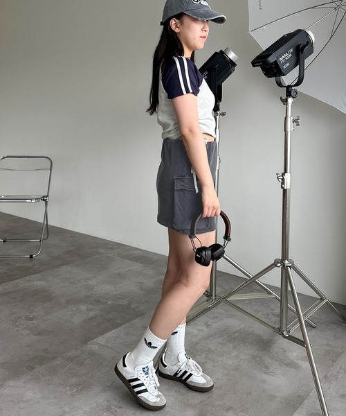 apres jour mignon(アプレジュールミニョン)の「【apres jour mignon SOIE】ドロストラグランTシャツ【ZOZOTOWN限定アイテム】(Tシャツ/カットソー・レディース・ライトベージュ/杢グレー/サックスブルー・フリー/X-LARGE)」の11枚目の写真