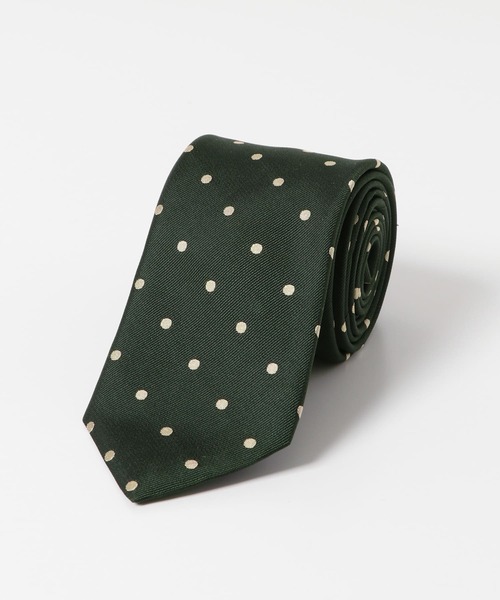 URBAN RESEARCH DOORS(アーバンリサーチドアーズ)の「LIFE STYLE TAILOR 24AW国内タイドット1(ネクタイ・メンズ・ネイビー/ブラウン/グリーン・-)」の3枚目の写真