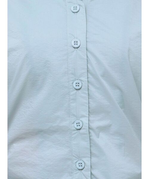 EMODA(エモダ)の「サイドオープンシェイプシャツ(シャツ/ブラウス・レディース・ブルー/アイボリー/ブラック・FREE)」の19枚目の写真