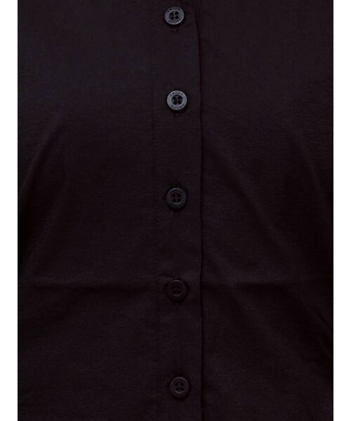 EMODA(エモダ)の「サイドオープンシェイプシャツ(シャツ/ブラウス・レディース・ブルー/アイボリー/ブラック・FREE)」の6枚目の写真