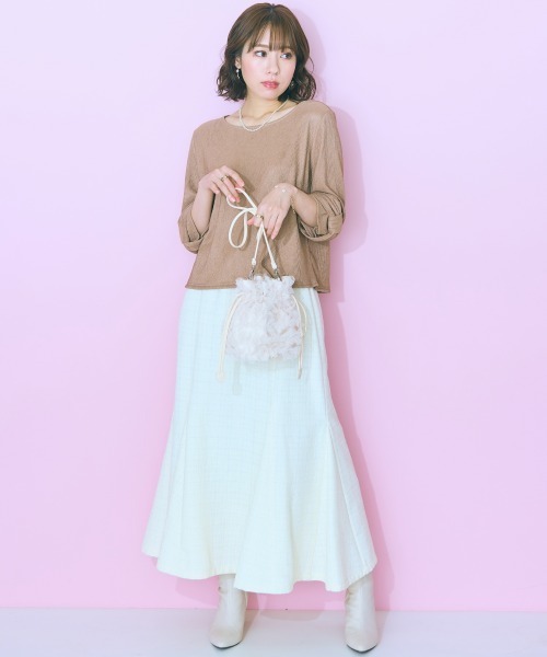 未使用✨Sheller ツイードマーメイドスカート グリーン S 新品 未使用✨Sheller ツイードマーメイドスカート グリーン S