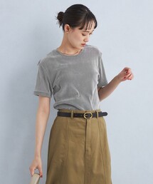 green label relaxing | シアー フロッキー Tシャツ(Tシャツ/カットソー)