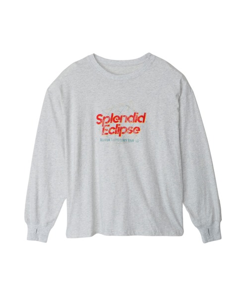 Ada.(エイダ)の「フェスデザイン ヴィンテージライク 長袖 Tシャツ(Tシャツ/カットソー・レディース・アイボリー/オートミール/チャコール・FREE)」の10枚目の写真