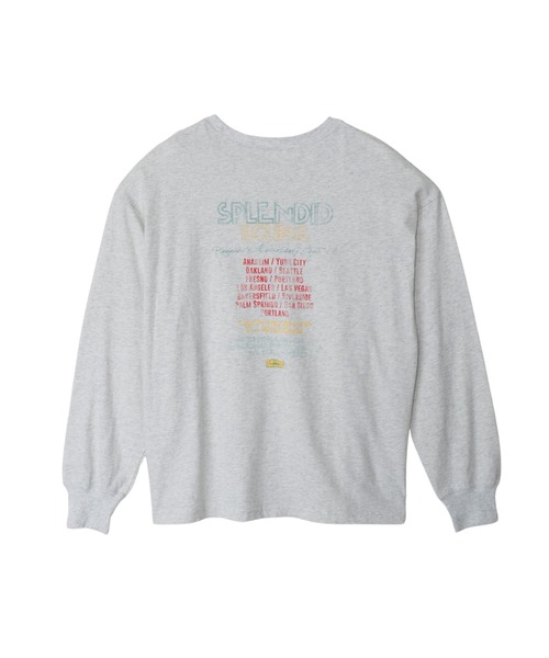 Ada.(エイダ)の「フェスデザイン ヴィンテージライク 長袖 Tシャツ(Tシャツ/カットソー・レディース・アイボリー/オートミール/チャコール・FREE)」の11枚目の写真