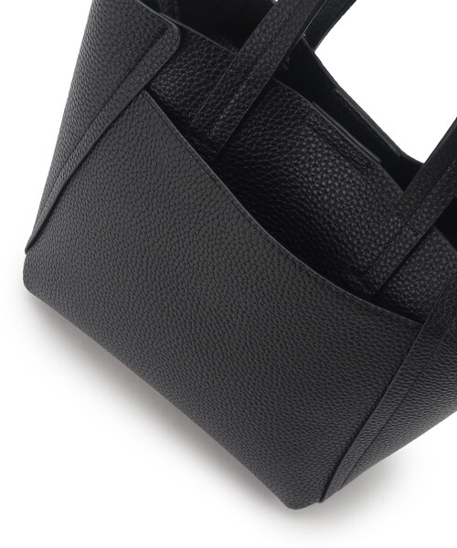 index（インデックス）の「◆フェイクレザーミニショルダーバッグ（ショルダーバッグ・レディース・ブラック/オフホワイト/グレー/チャコールグレー/ベージュ・00）」の17枚目の写真