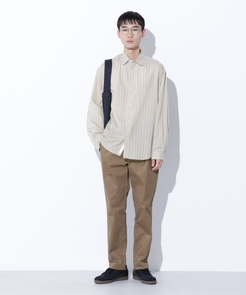 Apo(s)ture(アポスチャー)の「KYLE-001/サテンストレッチスリムパンツ(その他パンツ・メンズ・ブラック/ベージュ/モカ/ネイビー・XS/S/M/L/XL)」の6枚目の写真